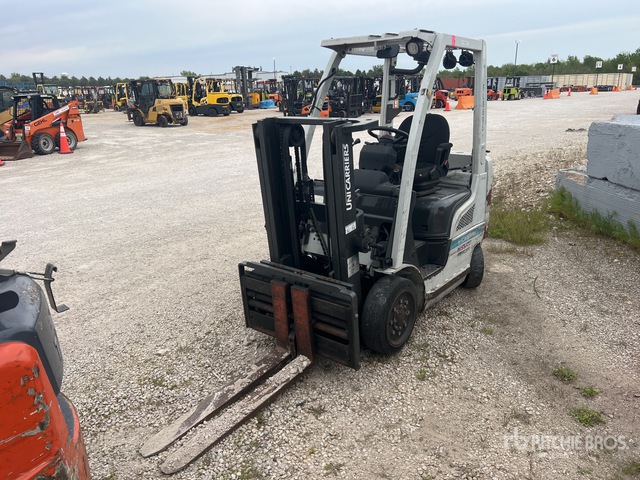 2014 Nissan CF40LP 4000 lb Cushion Tire Forklift