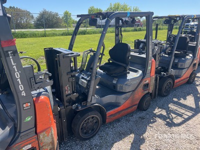 2015 Toyota 8FGCU20 4000 lb Cushion Tire Forklift