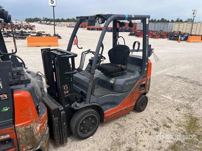 2015 Toyota 8FGCU20 4000 lb Cushion Tire Forklift