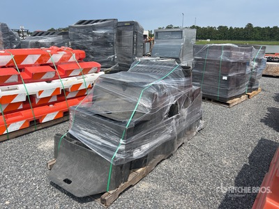 Quantity of (6) Pallets of ADA Weighted Barricade