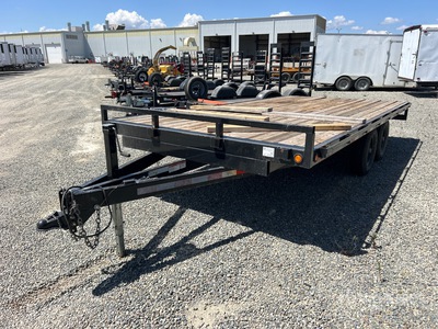 2017 Iron Eagle 16 ft T/A Equipment Trailer