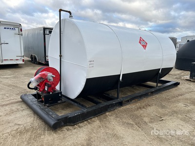 13000 L Skid Mounted Steel Fuel Tank