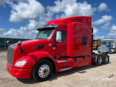 2019 Peterbilt 579 6x4 Ciągnik siodłowy T/A z kabiną sypialną