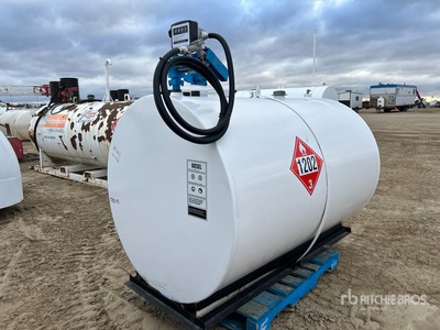 2200 L Skid Mounted Steel Fuel Tank