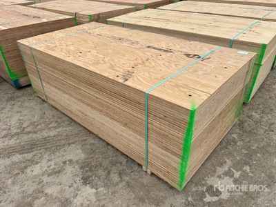 Quantity of (40) 4 ft x 8 ft 3/4 in 4x8 CSP/DFP Plywood (Unused)