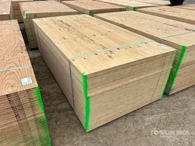 Quantity of (40) 4 ft x 8 ft 3/4 in 4x8 CSP/DFP Plywood (Unused)