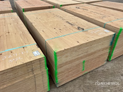 Quantity of (40) 4 ft x 8 ft 3/4 in 4x8 CSP/DFP Plywood (Unused)