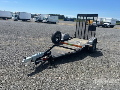 2020 Snake River 4X7 7 ft S/A Equipment Trailer