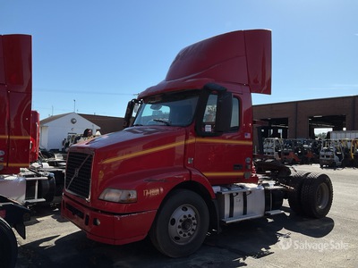 2017 Volvo VNM42T 4x2 S/A Day Cab Truck Tractor (Inoperable)