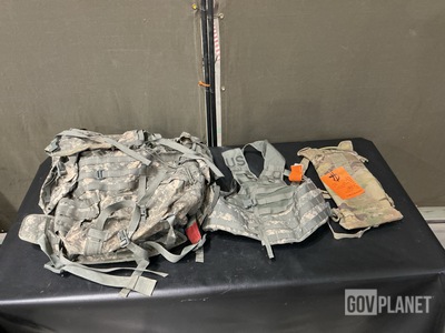 (17) Hydration Carriers, (21) Fighting Load Carriers & (21) Large Field Packs