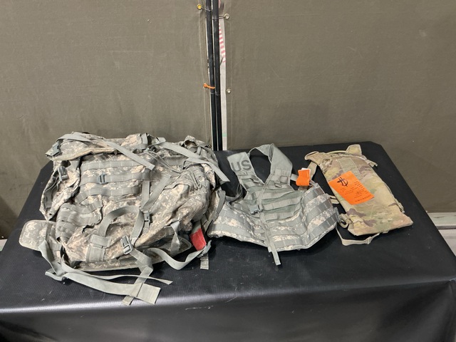 (17) Hydration Carriers, (21) Fighting Load Carriers & (21) Large Field Packs