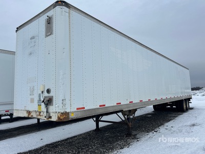 2008 Stoughton AVW-535T-S-C-AR 53 ft x 102 in T/A Van Trailer