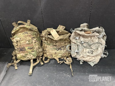(8) Rifleman Kits, (7) Field Packs, (7) Assault Packs & Assorted Items