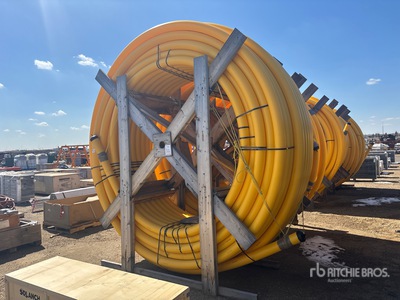 Quantity of (3) Reels of 4 in Pipe