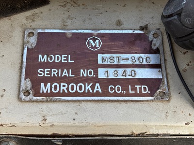 1998 Marooka MST 800 Crawler Carrier