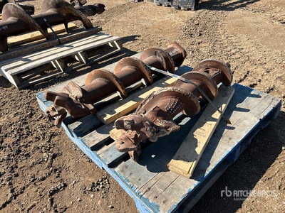 Quantity of (2) Rat Hole 10 in Pile Drilling Auger Attachment