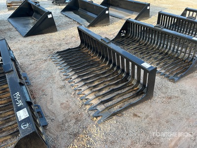 2025 Kit Containers 76 in Skeleton Skid Steer Bucket