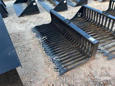2025 Kit Containers 72 in Skeleton Skid Steer Bucket