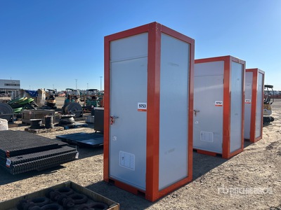 Jobsite 3 ft 8 in x 3 ft 8 in 1 Person Bano portatil (Unused)