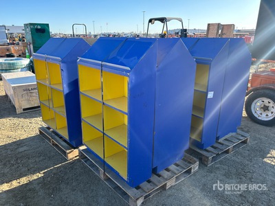 Quantity of (8) Shipping Receiving Shelving Organizers 産業関連 - その他