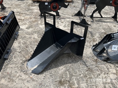 2025 Kit Containers QT-TS 40 in Skid Steer Stump Bucket