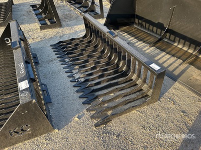 2025 Kit Containers 76 in Skeleton Skid Steer Bucket