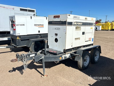 2012 Multiquip DCA-45SSIU4 36 kW Mobile Generator set