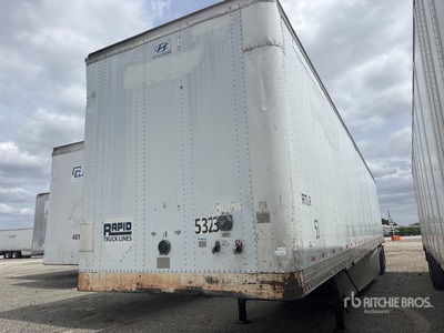 2002 Hyundai 53 ft x 102 in T/A Remolque de furgoneta