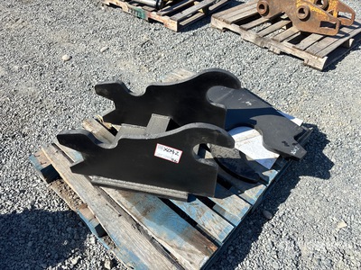 Quantity of (2) Q/C Excavator Coupler Ears