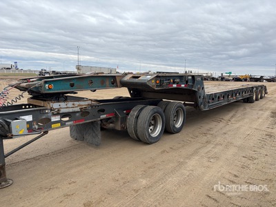 2000 Aspen 55 ft Tri/A Folding Neck Trailer