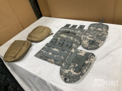 (124) Pouches, (61) Mag Pouches, (85) Entrenching Tool Carriers & Assorted Items