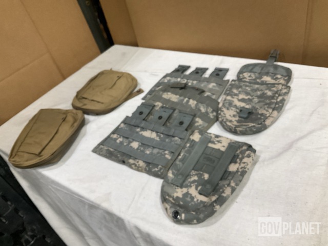 (124) Pouches, (61) Mag Pouches, (85) Entrenching Tool Carriers & Assorted Items