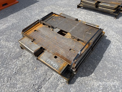 2025 Kit Containers QT-F-BLANK 46 in Skid Steer Attachment Mounting Plate