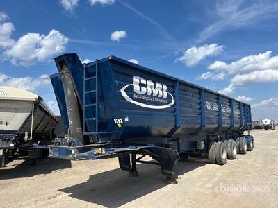 2002 Rayfab 48 ft Quad/A End Dump Trailer