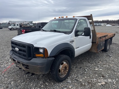 2006 Ford F-450 XL 4x4 Flatbed Truck