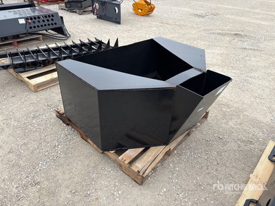 2025 Kit Containers QT-CB-075 52 in .75 cyd Concrete Skid Steer Bucket