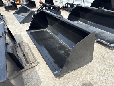 2025 Kit Containers QT-SNB-84 84 in Skid Steer Bucket