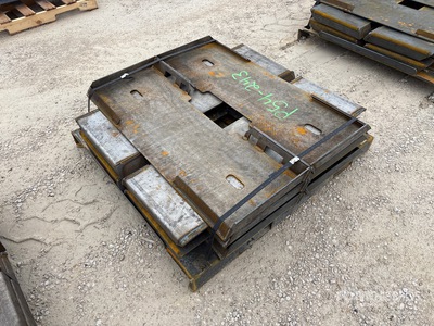 Quantity of (12) 2025 Kit Containers QT-F-BLANK 46 in Skid Steer Attachment Mounting Plate