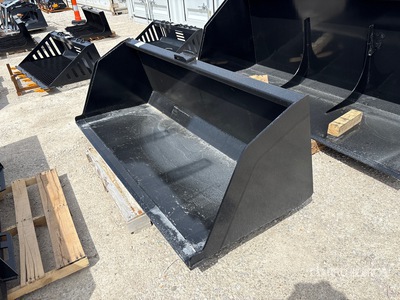2025 Kit Containers QT-SNB-84 84 in Skid Steer Bucket