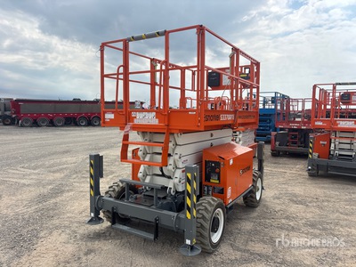 2023 Snorkel S3370RTE 4x4 Electric Scissor Lift (Unused)