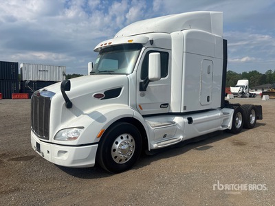 2018 Peterbilt 579 6x4 Sleeper Truck Tractor