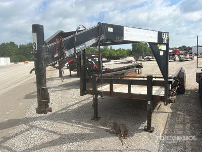 2010 Big Tex 14GP-20 14 ft T/A Gooseneck Utility Trailer