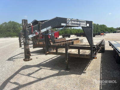 2013 Big Tex 14GP-24BK 24 ft T/A Gooseneck Nutsaanhangwagen