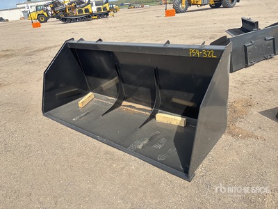 2025 Kit Containers QT-BFB-102 102 in General Purpose Skid Steer Bucket (Unused)