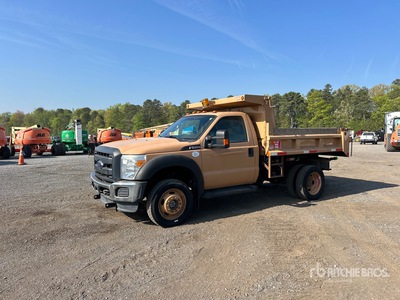 2016 Ford F-550 XL 4x4 Dump Truck