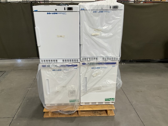 (4) So-Low MV4-6UCRDA Refrigerators