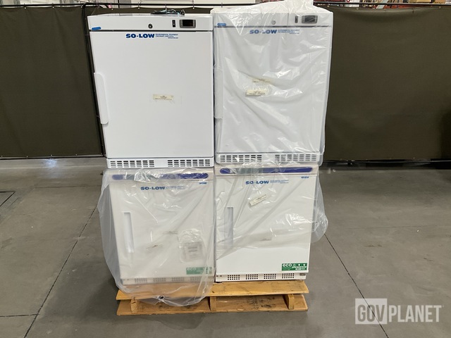 (4) So-Low MV4-6UCRDA Refrigerators
