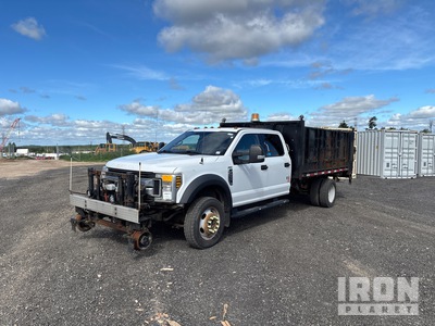 2019 Ford F-550 XLT 4x4 Crew Cab Hi-Rail Camion à Plateau