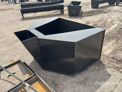 2025 Kit Containers QT-CB-075 52 in .75 cyd Concrete Skid Steer Bucket