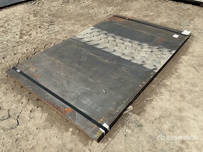 Quantity of (2) 2025 Kit Containers 3/4 In. Steel Plates (Unused)